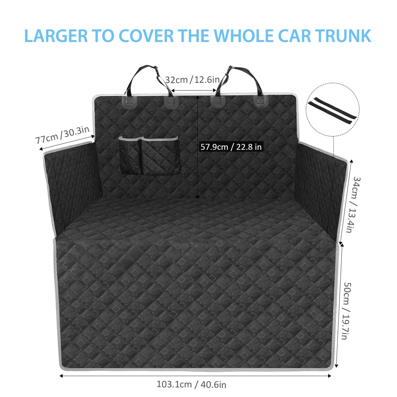 085AS Car Boot Liner Protector for Dogs (EU & UK ONLY)