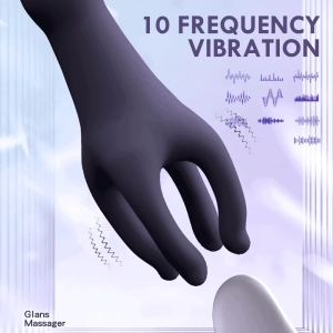 10-Speed Male Glans Trainer Glans Vibrator