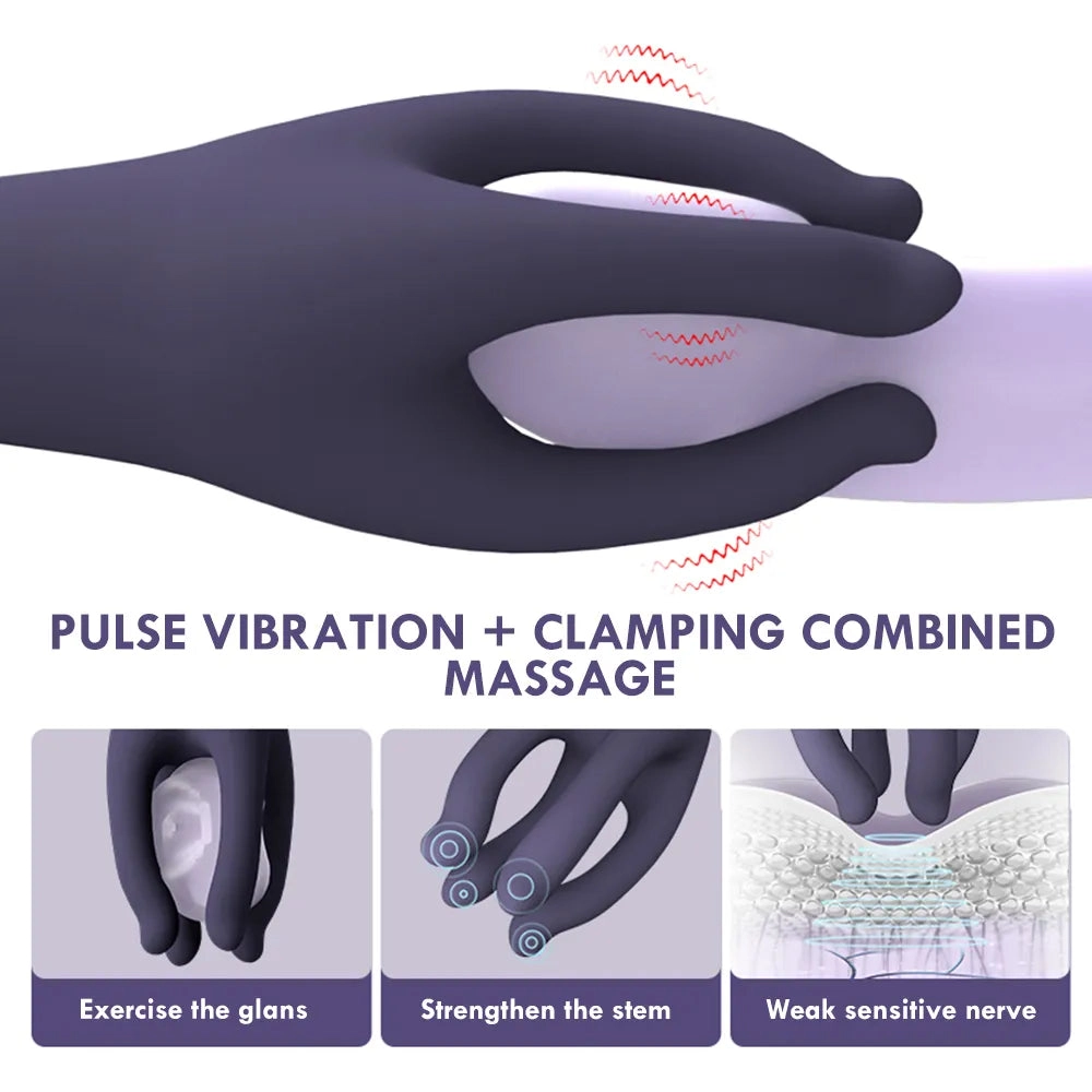 10-Speed Male Glans Trainer Glans Vibrator