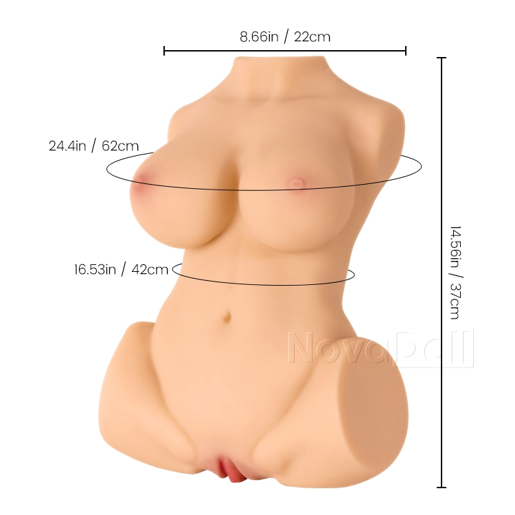 18LB Female Sex Doll Torso with Vibrating Feature
