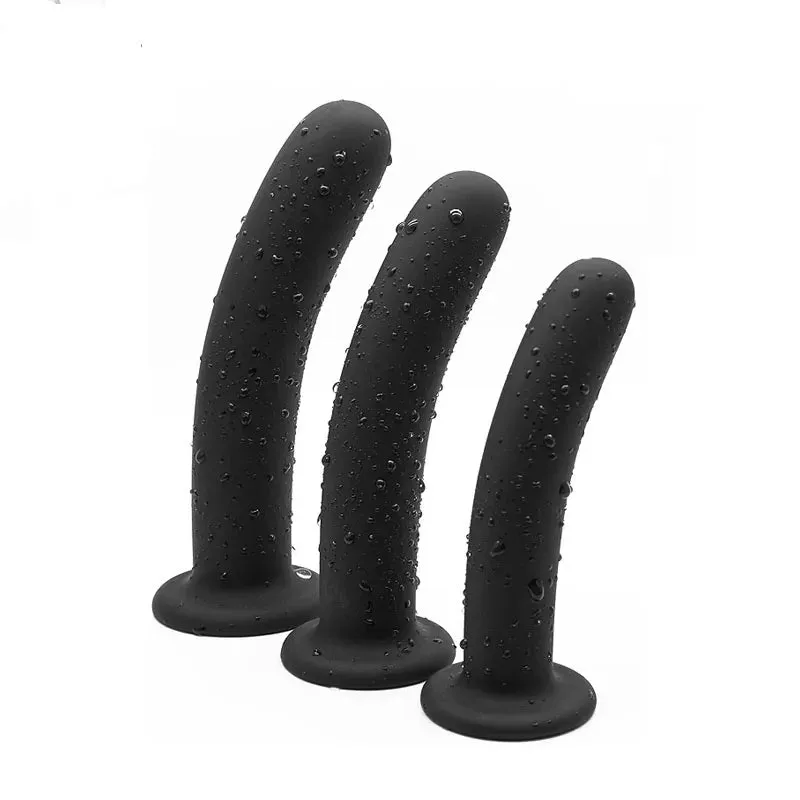 3 Sizes Anal Butt Plug with Strong Suction Cup Base