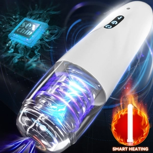 Automatic Rotation Male Masturbator Cup Silicone Vagina Real Pussy Blowjob Pocket Masturbation Toys for Men