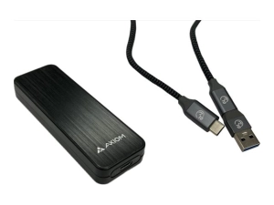 Axiom - SSD - 500 GB - external (portable) - M.2 NVMe - USB 3.1 Gen 2 (USB-C connector) - TAA Compliant AXG103121