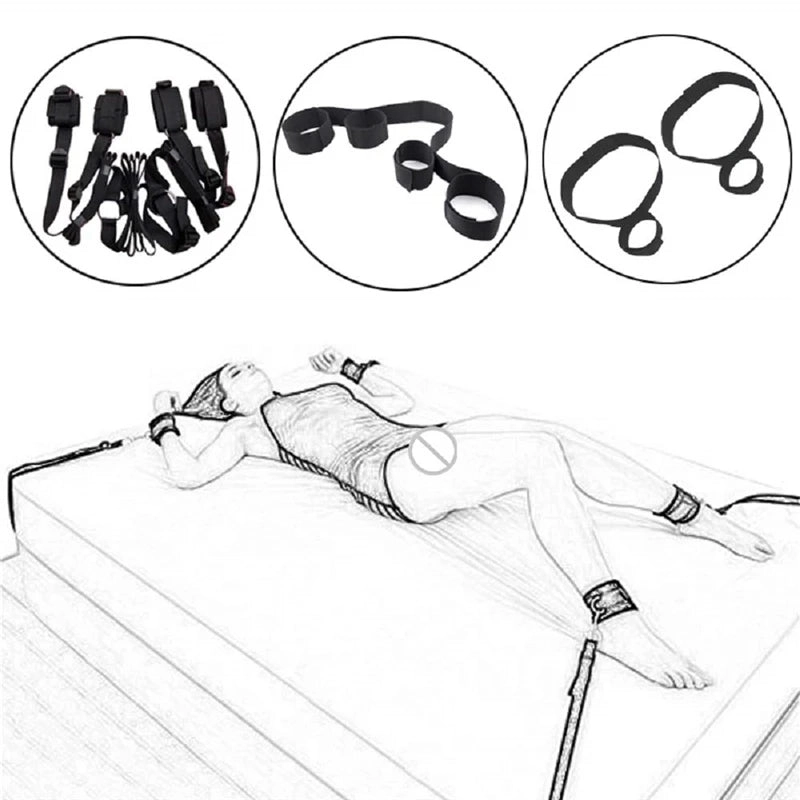 Bed Spreader Bondage Kit