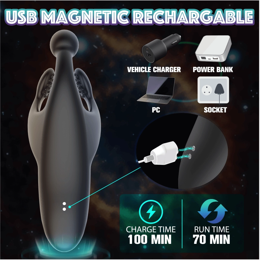 Benedetta Male Masturbator Penis Massager Full Range Penis Massage - Laphwing