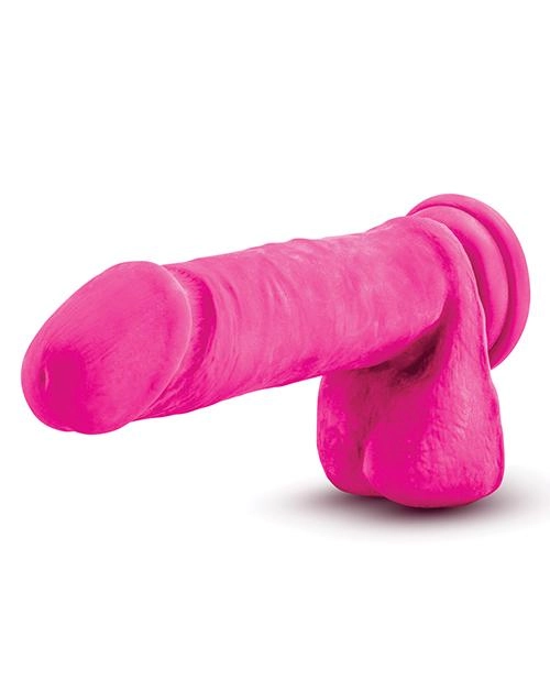 Blush Au Natural Bold Hero 8 Inch Dildo - Pink