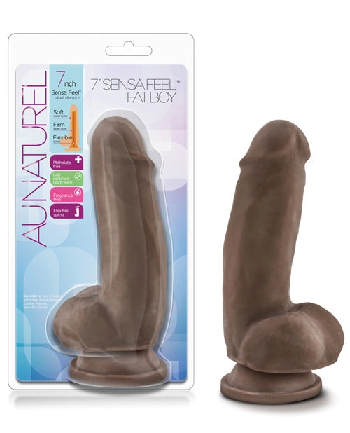 Blush Au Naturel 7 Inch Realistic Girthy Dildo