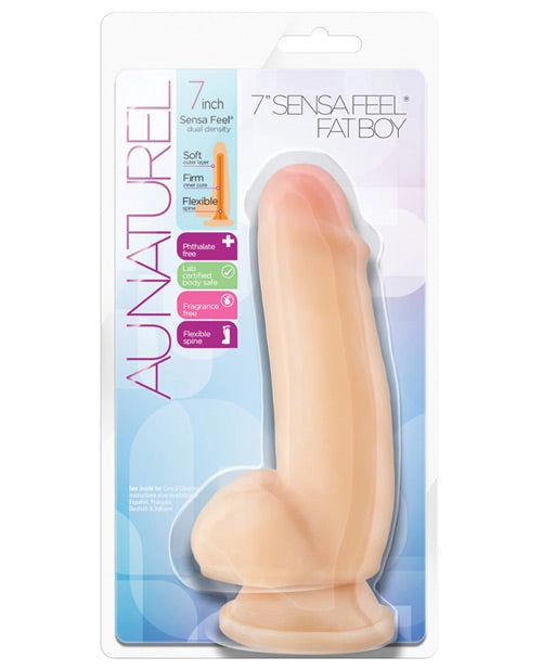 Blush Au Naturel 7 Inch Realistic Girthy Dildo
