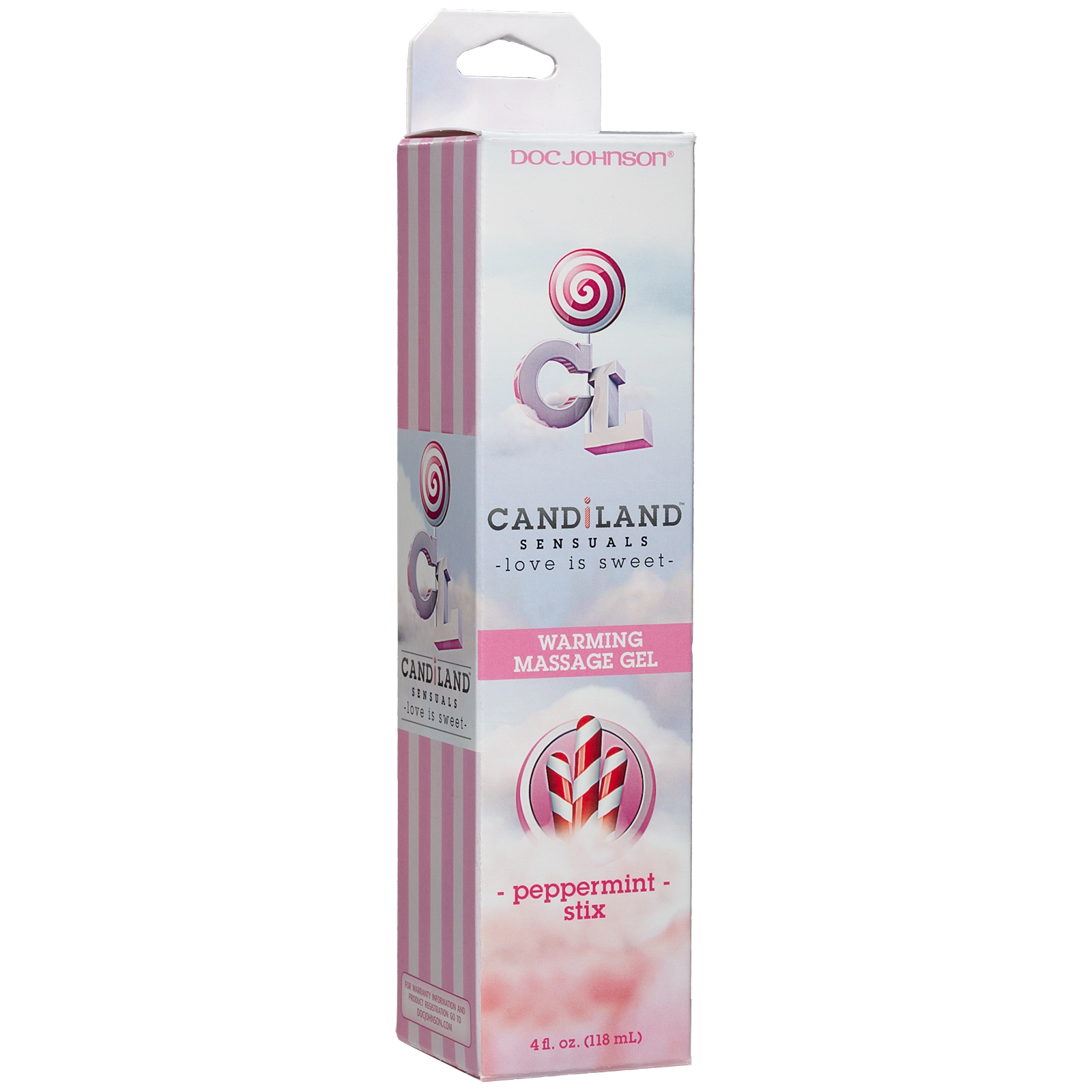 CANDiLAND SENSUALS - Warming Massage Gel - Peppermint Stix