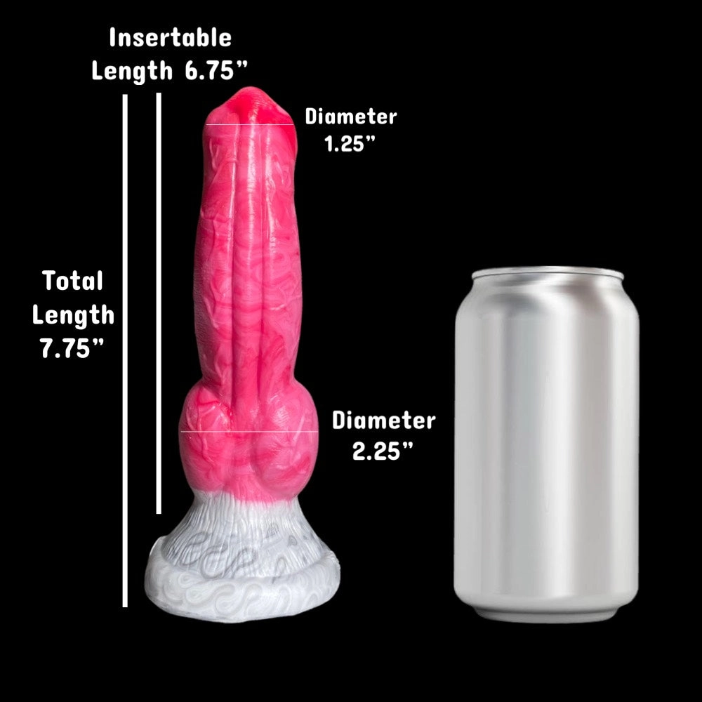 Canine Knot Silicone Dildo, Silicone Dog Sex Toys