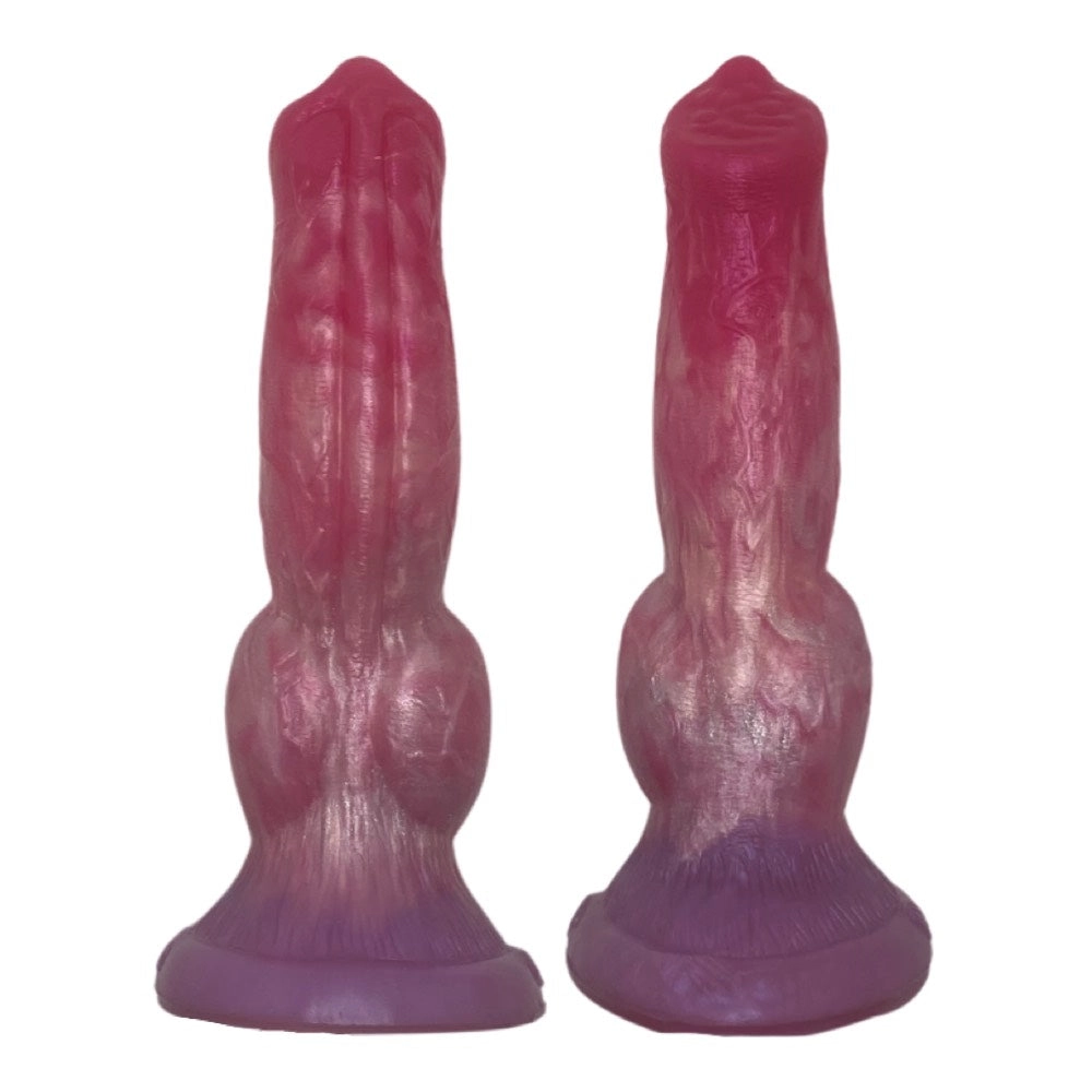 Canine Knot Silicone Dildo, Silicone Dog Sex Toys