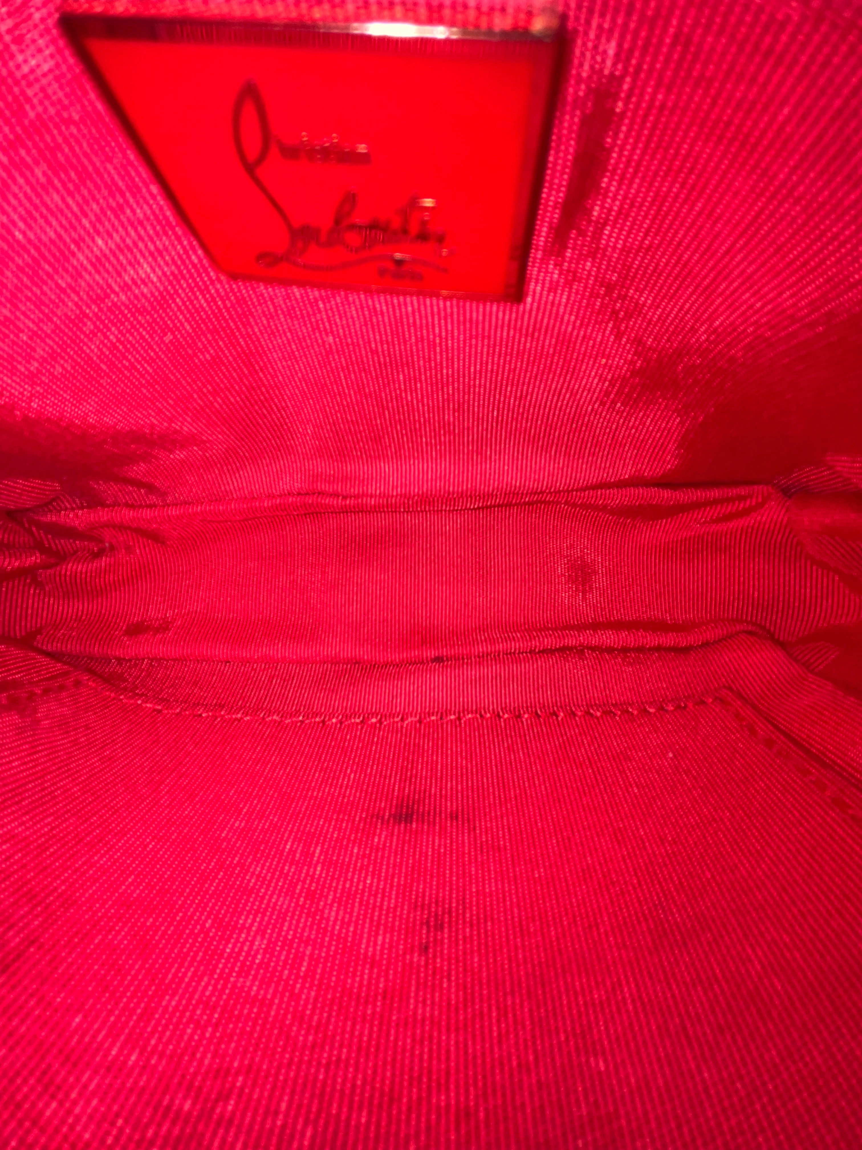 CHRISTIAN LOUBOUTIN Small Pony Hair Cheetah Bag