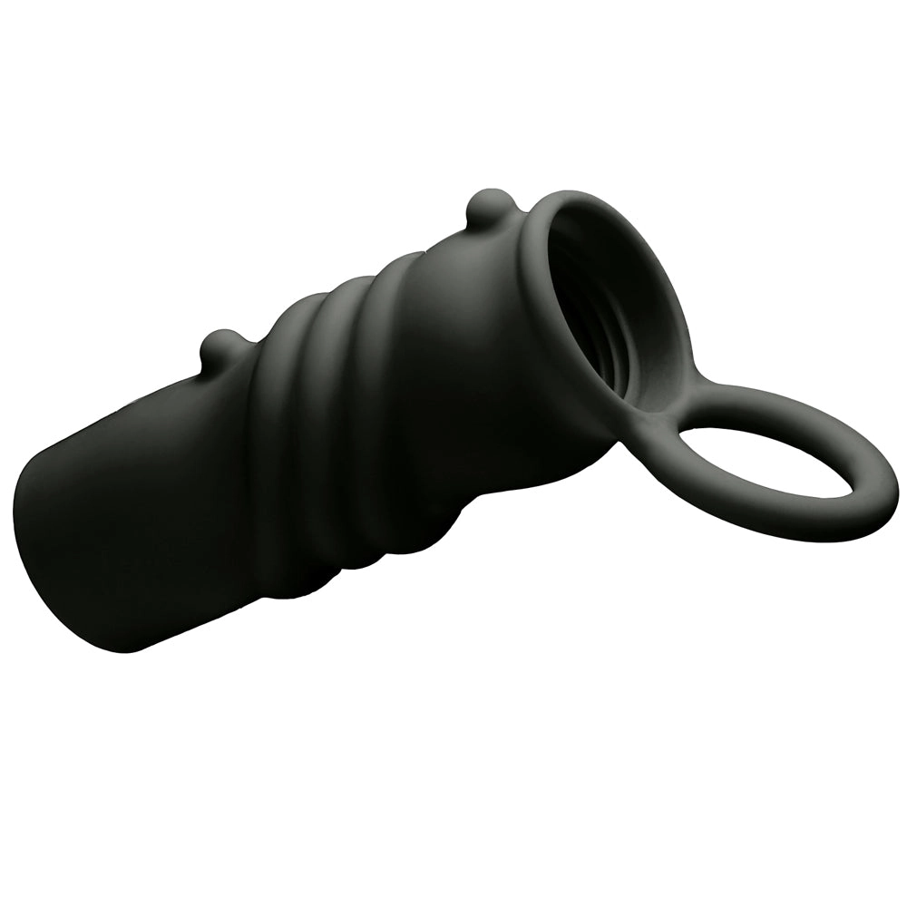 Clitoral Mass Penis Sleeve-Black