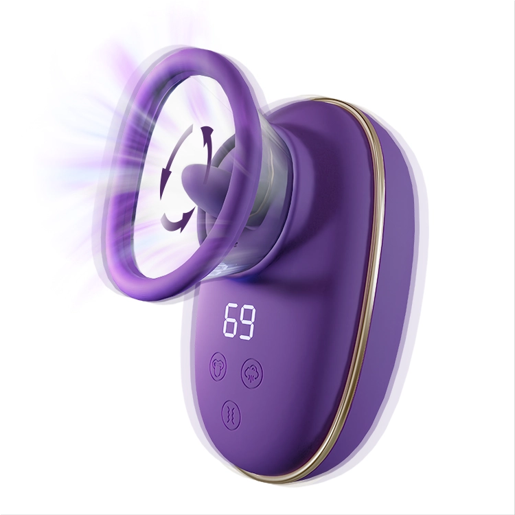 Clitoral Sucking Vibrator with Licking & Vibrating Tongue