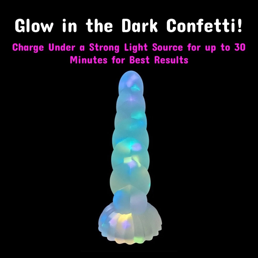 Confetti Fantasy Silicone Dildo