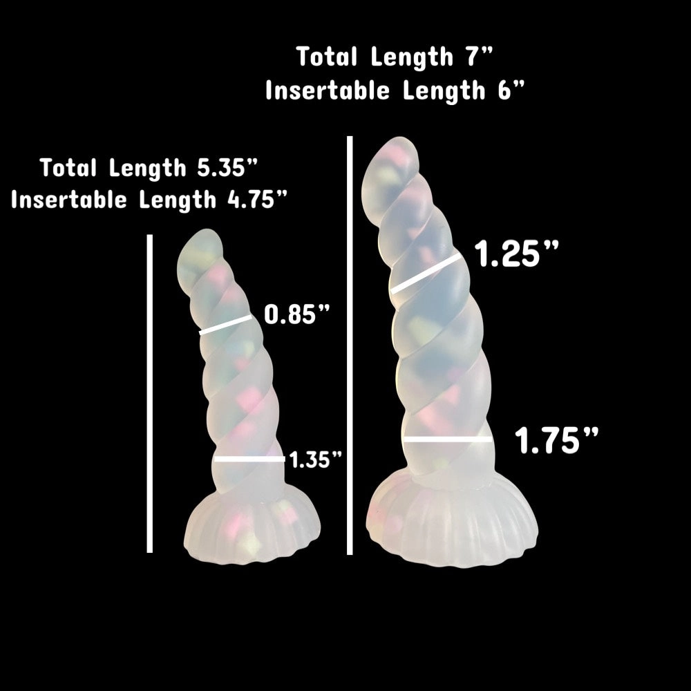 Confetti Fantasy Silicone Dildo