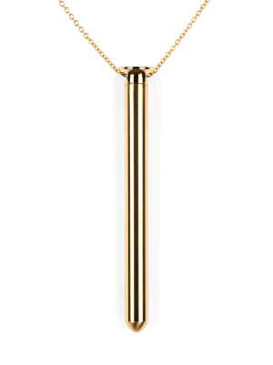 Crave Vesper 2 Vibrator Necklace Gold