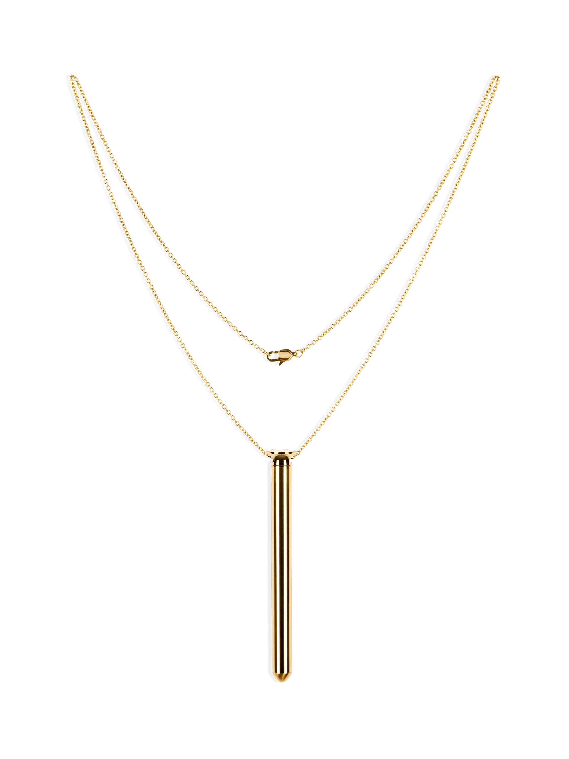 Crave Vesper 2 Vibrator Necklace Gold