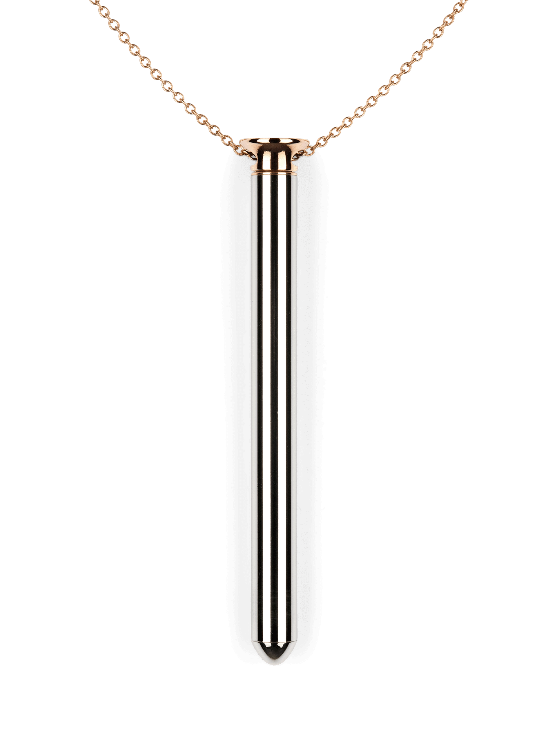 Crave Vesper 2 Vibrator Necklace Rose Gold