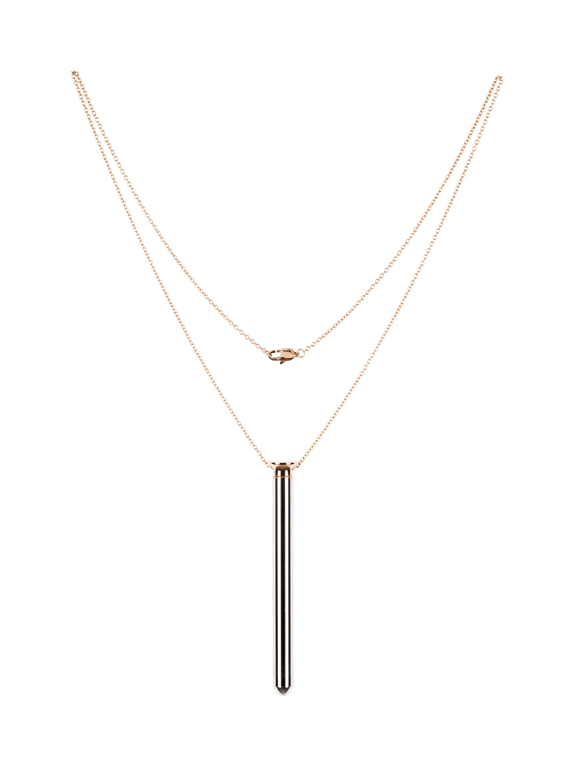 Crave Vesper 2 Vibrator Necklace Rose Gold
