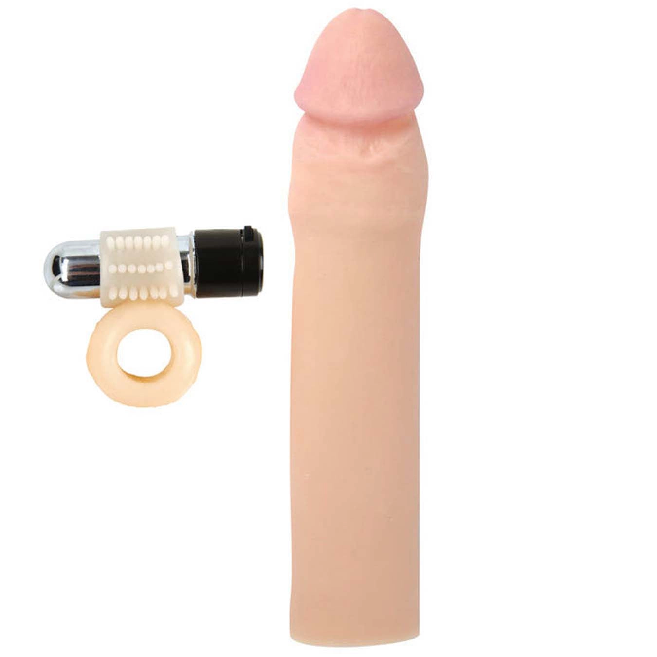 CyberSkin 3-in-1 Vibrating X-tra Cock