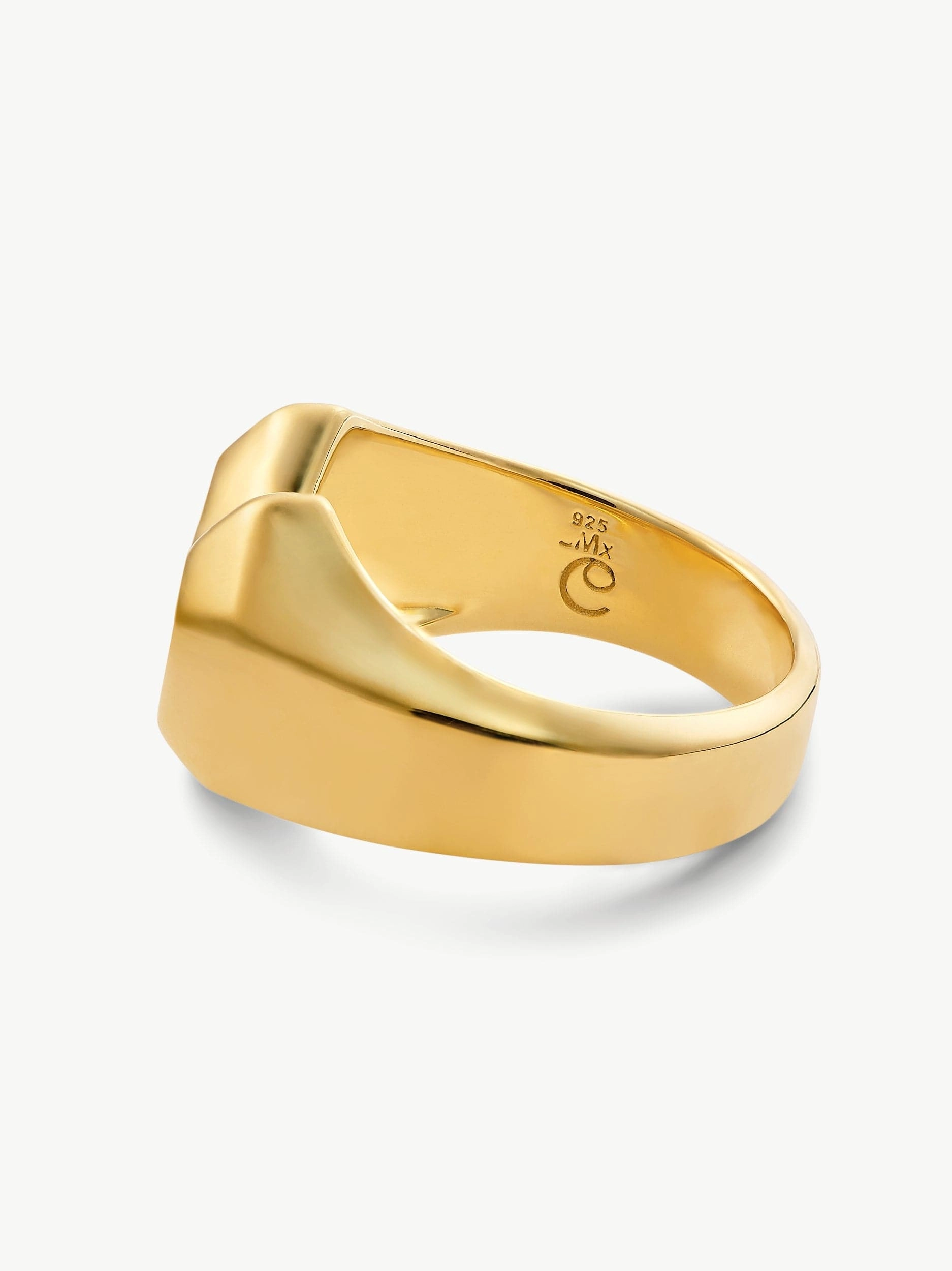 Daryl 18k Gold Plated Ring | Malachite