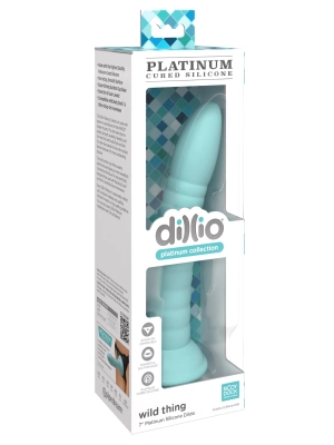 Dillio Platinum Wild Thing 7 Dildo Teal