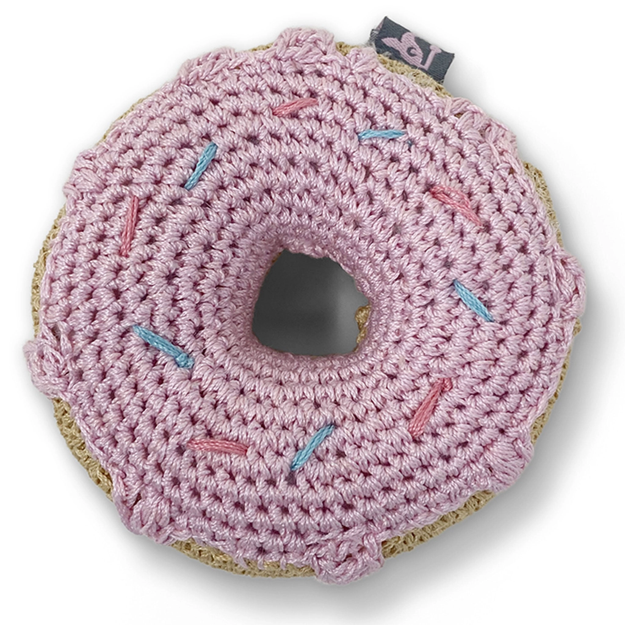 Dogo Pet Fashions Dogo Pawer Squeaky Toy Donut Dog Toys