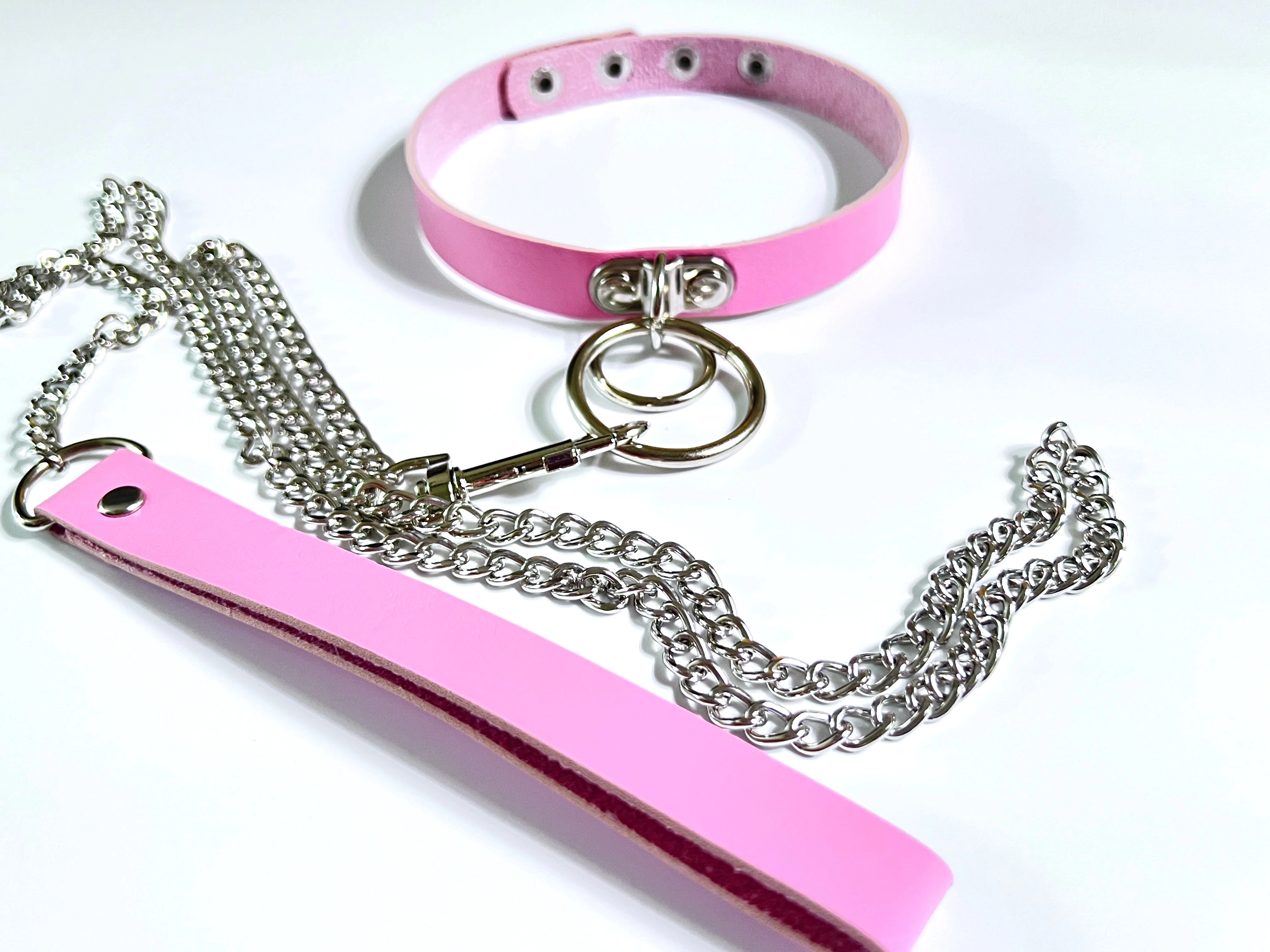 Double Ring Choker Collar