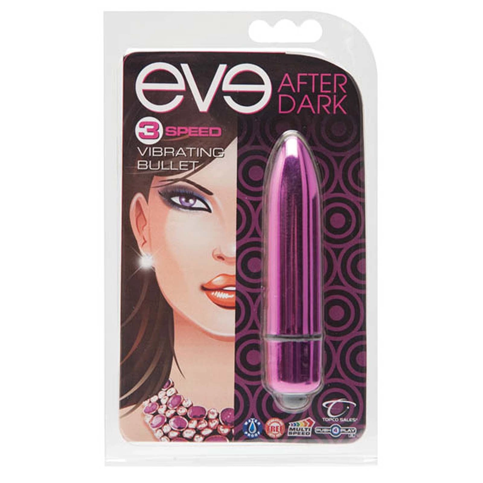 Eve After Dark Vibrating  Bullet - Blush
