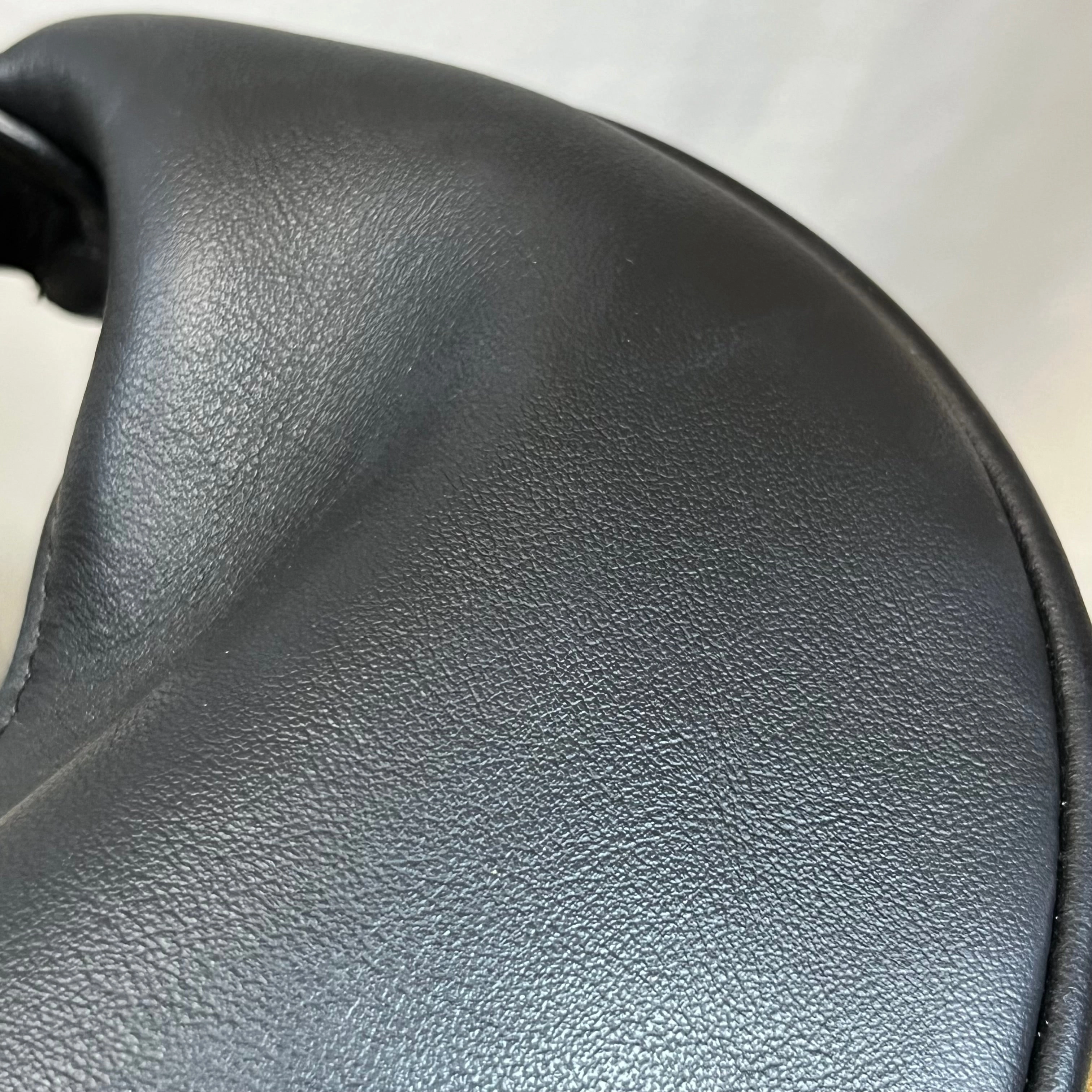 FENDI Fendigraphy Nano Black Leather Hobo Charm Bag