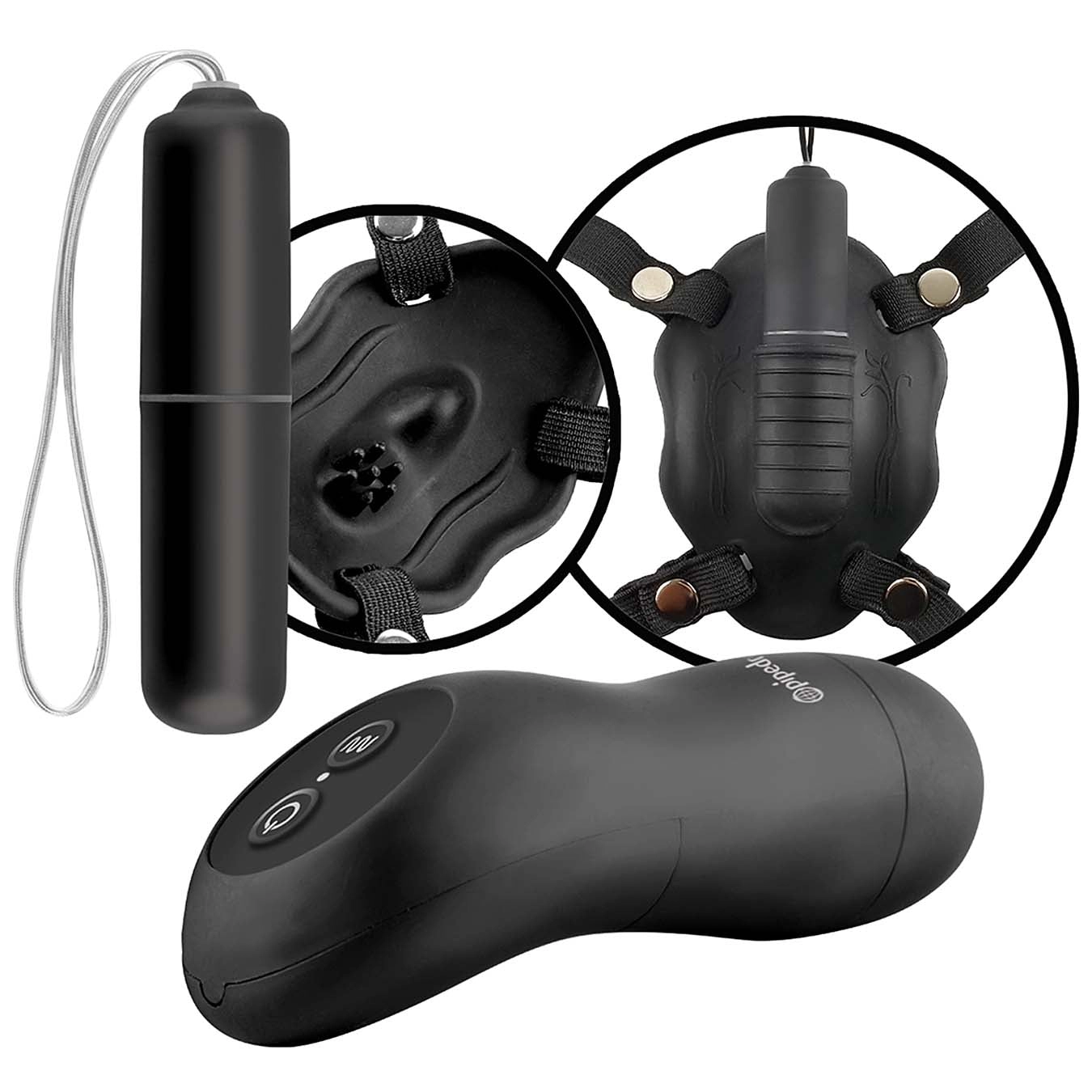 Fetish Fantasy Limited Edition Remote Control Butterfly Strap-On