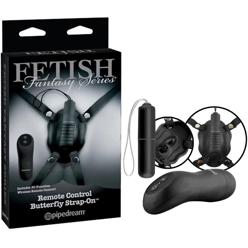 Fetish Fantasy Limited Edition Remote Control Butterfly Strap-On