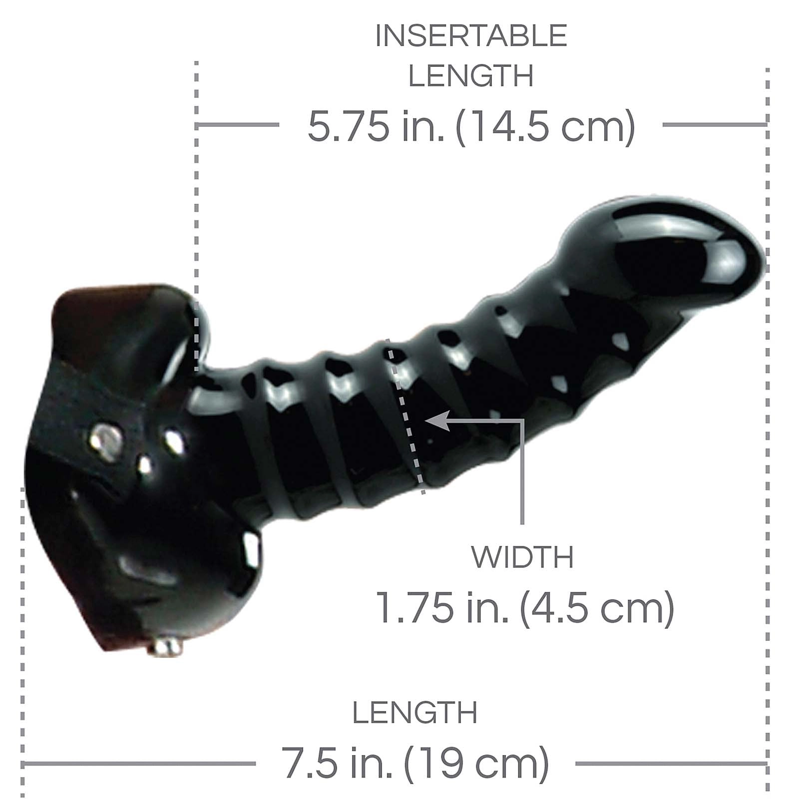 Fetish Fantasy Series Cumfy Hollow Strap-On #3