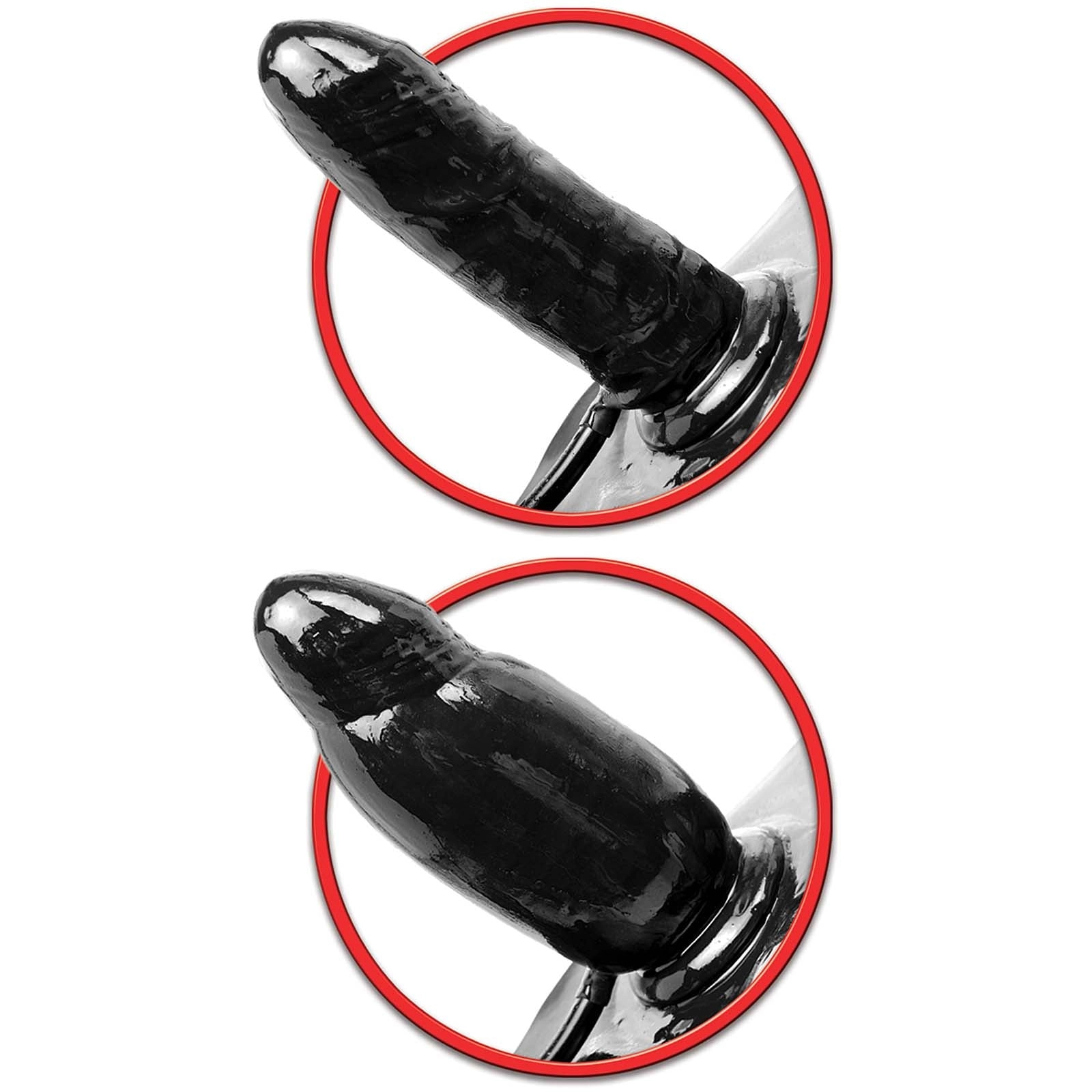 Fetish Fantasy Series Inflatable Vibrating Strap-On