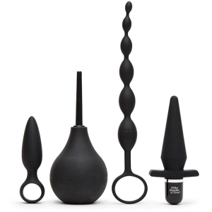 Fifty Shades Pleasure Overload Anal Play Starter Kit | 4 Piece