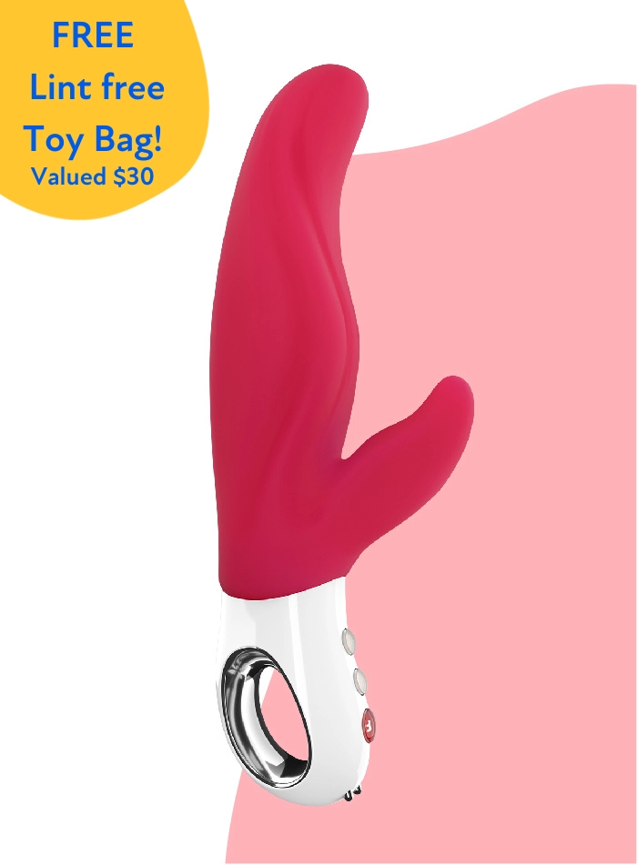 Fun Factory LADY BI Powerful A-Spot G-Spot and P-Spot Vibrator with free toy bag!