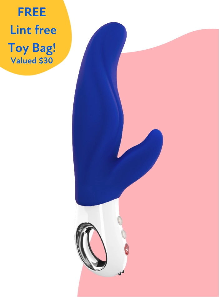 Fun Factory LADY BI Powerful A-Spot G-Spot and P-Spot Vibrator with free toy bag!