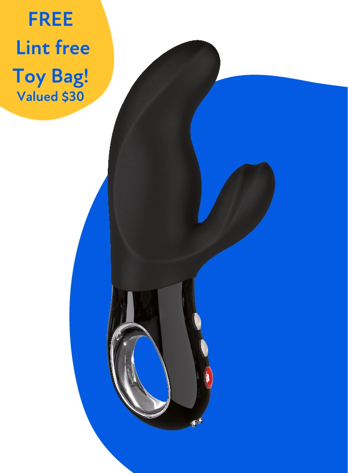 Fun Factory MISS BI Powerful G-Spot and P-Spot Vibrator with free toy bag!