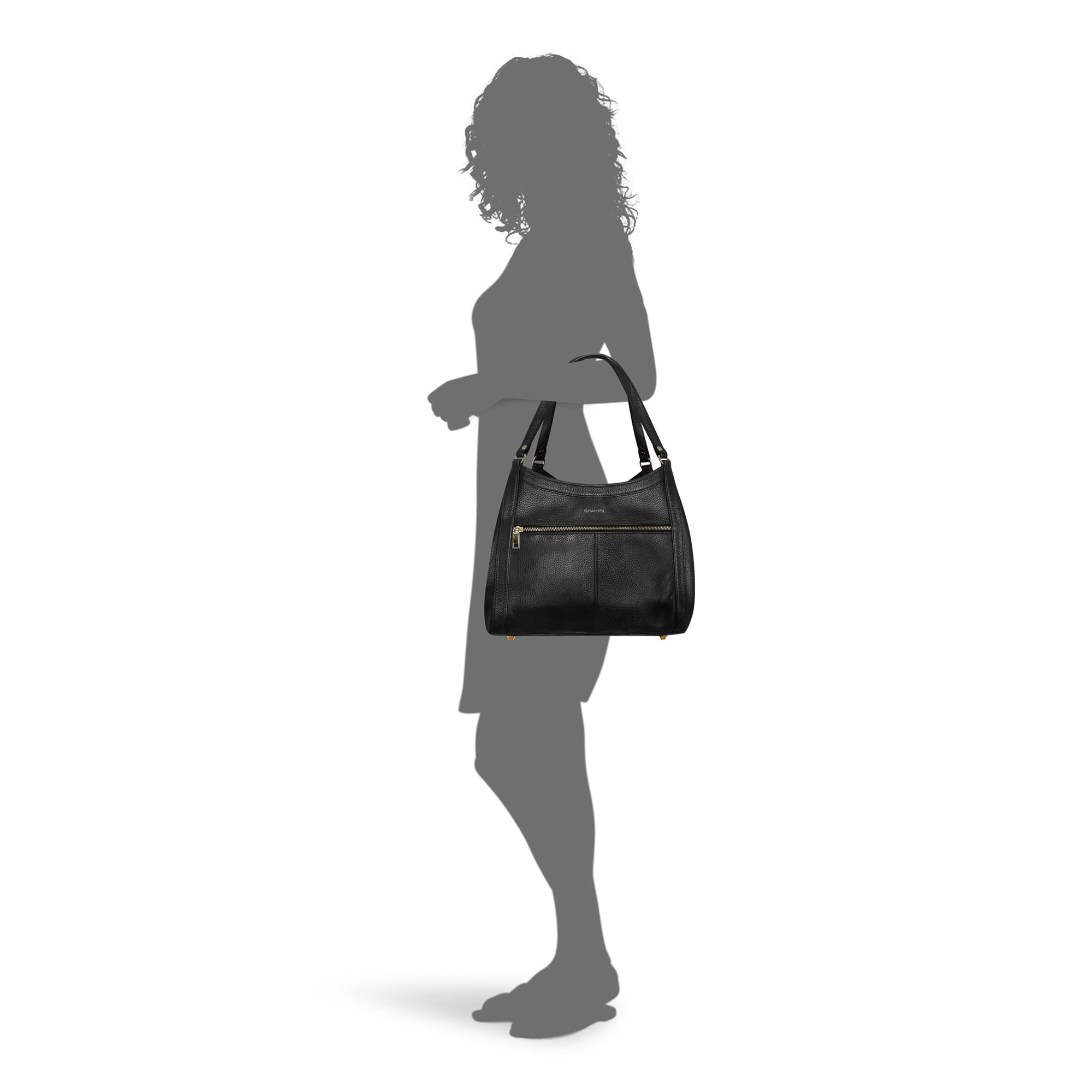 Gala / Leather Hobo Bag *Drop Ship*