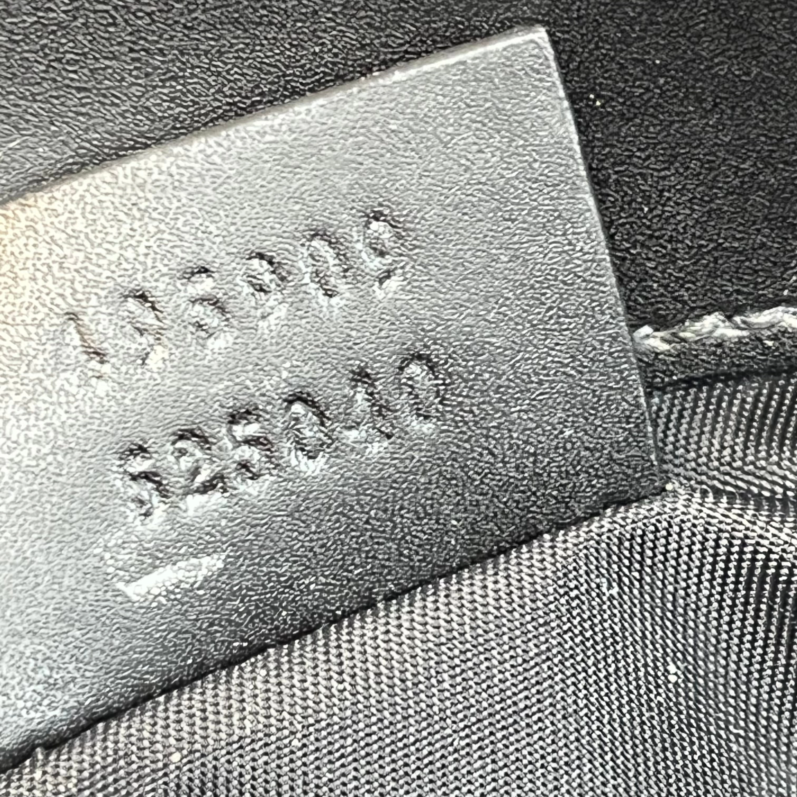 GUCCI Black Grey GG Supreme Monogram Web Messenger Diaper Bag