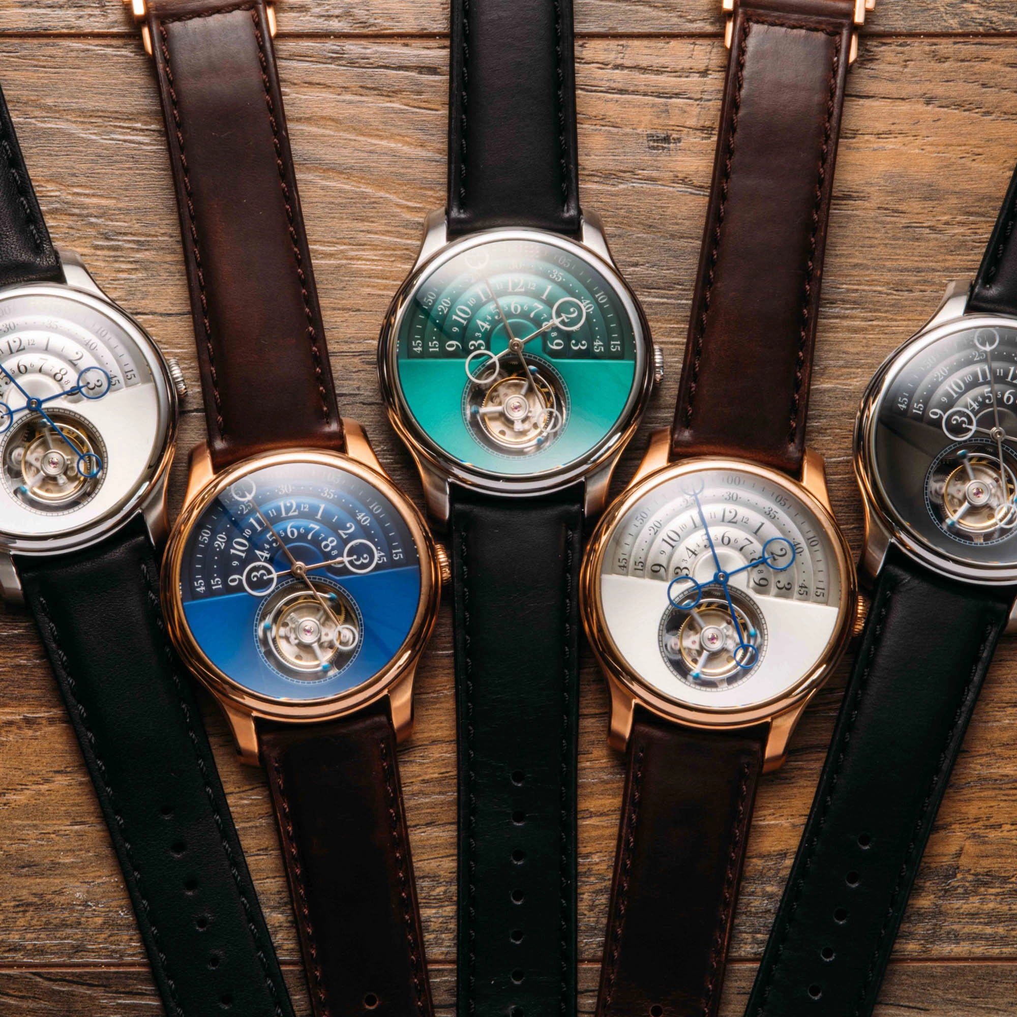 Halograph Tourbillon Collector's Edition Rose Gold Silver