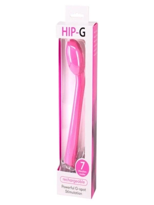 Hip G Rechargeable G Spot Vibrator Pink