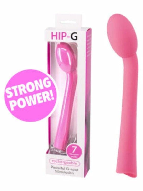 Hip G Rechargeable G Spot Vibrator Pink