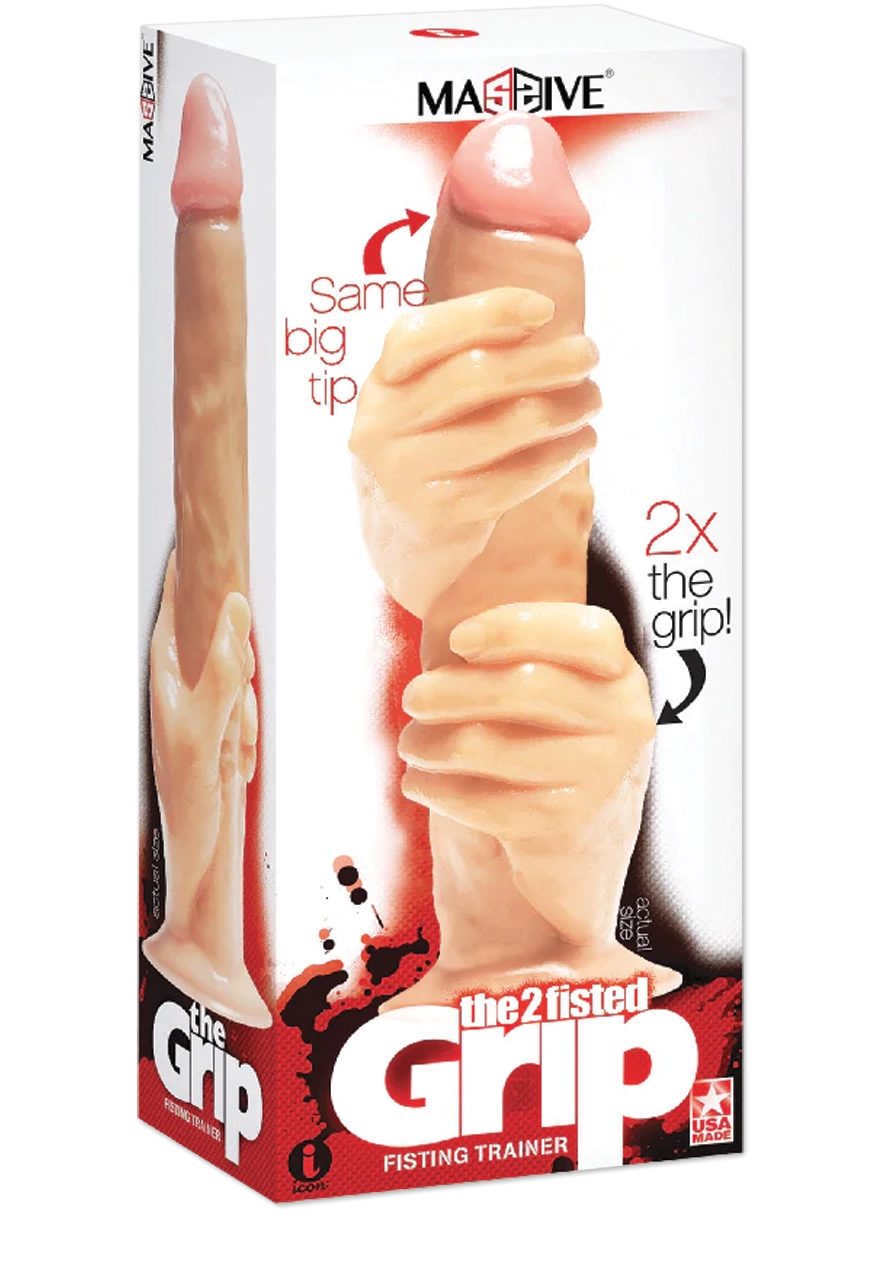 Icon Brands - Massive Two Fisted Grip - Dildo 12 Inch