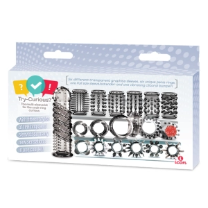 Icon Brands - Try Curious - Cock Ring and Sleeve Set