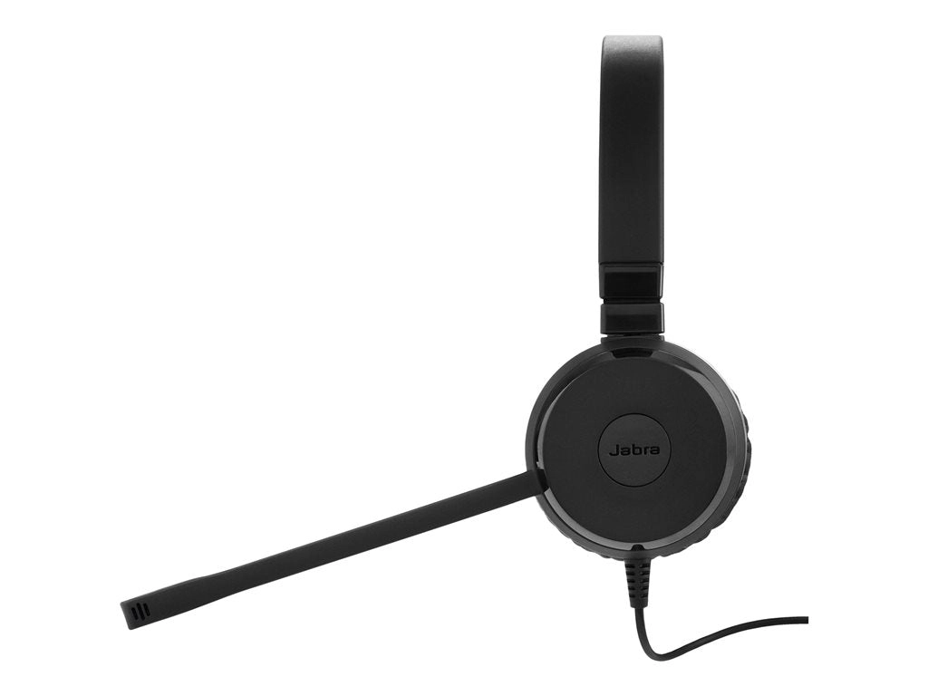 Jabra Evolve 30 II MS stereo - Headset - on-ear - wired - USB, 3.5 mm jack - Certified for Skype for Business GSA5399-823-309