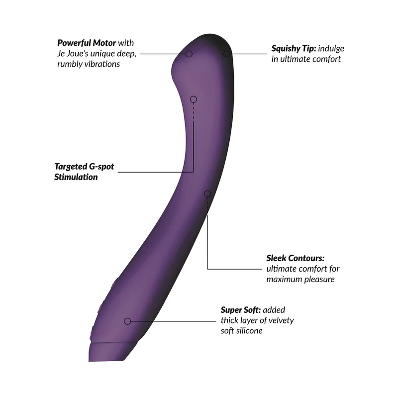 Je Joue Juno Rechargeable G-Spot Vibrator