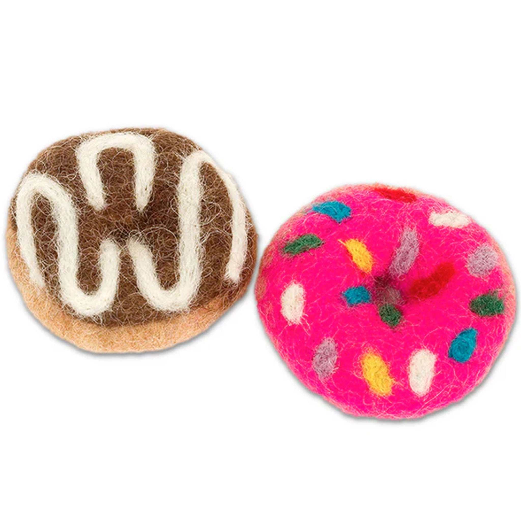 Karma Donut Felted Cat Toys