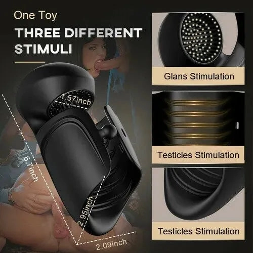 King Kong - Vibrating Male Masturbator Penis Massager